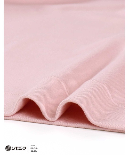 une nana cool（ウンナナクール）の「MADE WITH シモジマ 裏起毛　あったかシャツ（インナーウェア/肌着・レディース・ブラック/ピンク・L/M）」の14枚目の写真