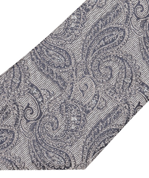 TOKYO SHIRTS（トウキョウシャツ）の「絹100% ベーシックネクタイ（ネクタイ・メンズ・グレー系2/カーキ/ネイビー系2/ネイビー系1/グレー系1/パープル/ベージュ/ネイビー系3/ネイビー系4・FREE）」の11枚目の写真