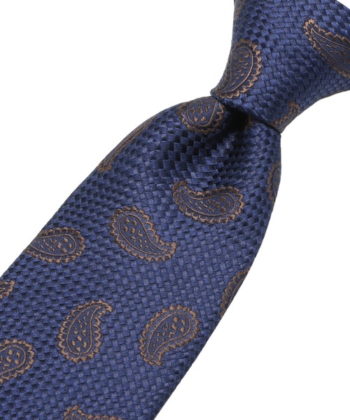 TOKYO SHIRTS（トウキョウシャツ）の「絹100% ベーシックネクタイ（ネクタイ・メンズ・グレー系2/カーキ/ネイビー系2/ネイビー系1/グレー系1/パープル/ベージュ/ネイビー系3/ネイビー系4・FREE）」の18枚目の写真