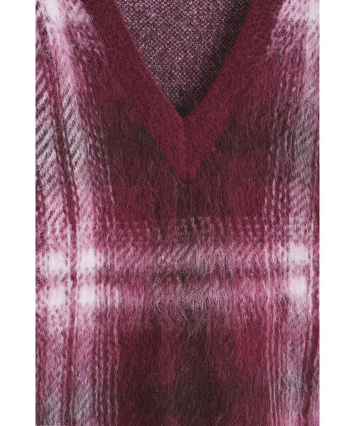 セール】チェック柄アルパカブレンドセーター（ニット/セーター）｜COS