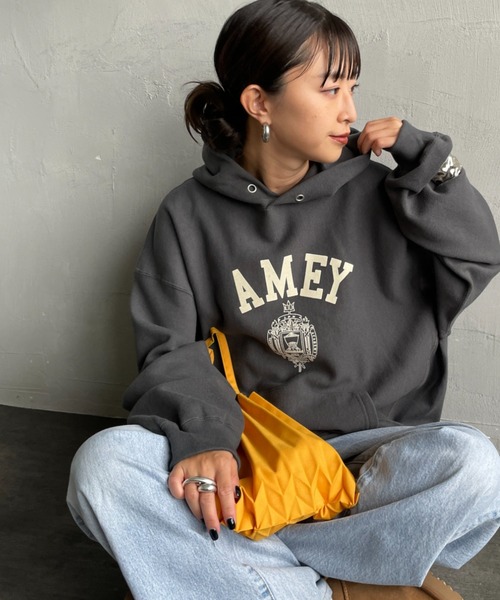 Americana/アメリカーナ] カレッジプリント スウェット