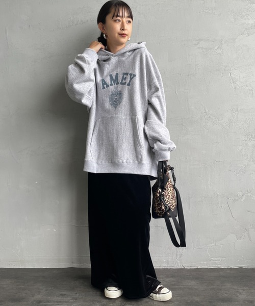 【美品】アメリカーナ　スウェット　フーディ　AMRCN パーカー AMERICANA パーカー 「Americana/アメリカーナ」 カレッジ