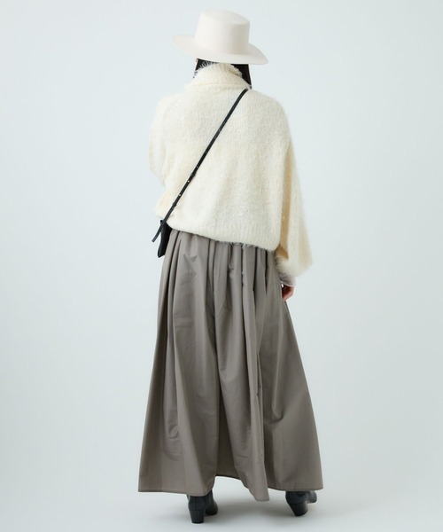 Chaos（カオス）の「Chaos(カオス)/シルファータートルニット（ニット/セーター・レディース・アイボリー/ミント・FREE）」の7枚目の写真