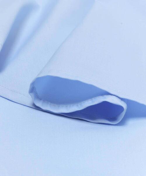 URBAN RESEARCH DOORS（アーバンリサーチドアーズ）の「衿ロゴ刺繍カラーシャツ（シャツ/ブラウス・レディース・ピンク/ブルー・MEDIUM）」の11枚目の写真