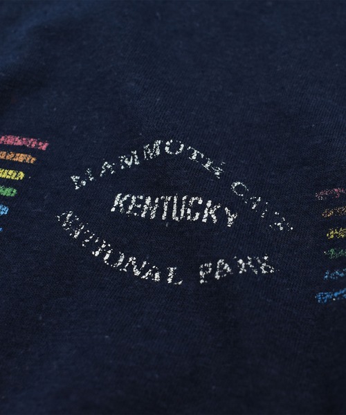 Velva Sheen（ベルバシーン）の「【USED】70-80’s Velva Sheen “Kentucky” スーベニア Tシャツ USA製（Tシャツ/カットソー・メンズ・ネイビー・SMALL）」の3枚目の写真