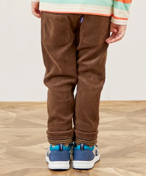 KP(ケーピー)の「裾ボーダー折り返し ライトニットコールパンツ(その他パンツ・キッズ・ダークブラウン/ベージュ/ネイビー・80cm/100cm/90cm)」の14枚目の写真