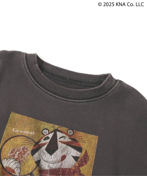 F.O.KIDS（エフオーキッズ）の「ケロッグ　ガーメントダイトレーナー（スウェット・キッズ・ターコイズブルー/レッド/キャメル/チャコール・80/90/100/110/120/130/140/150/160）」の20枚目の写真