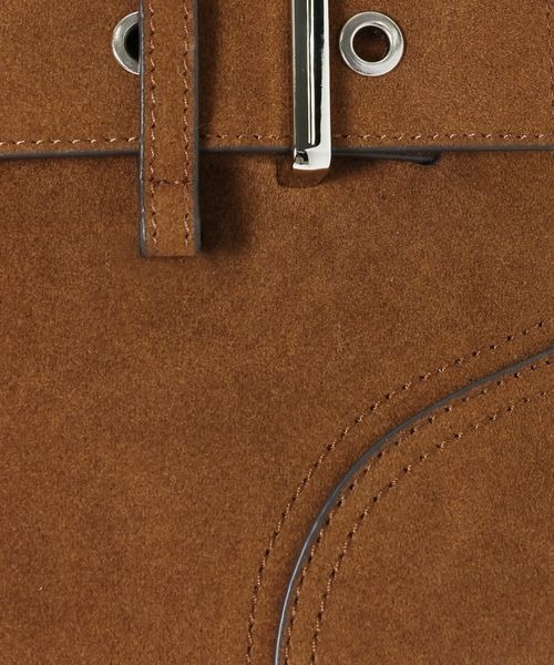 JEANASIS（ジーナシス）の「メタルミューズミニボストン/601798（ボストンバッグ・レディース・ブラック/レッド/ブラウン・FREE）」の11枚目の写真