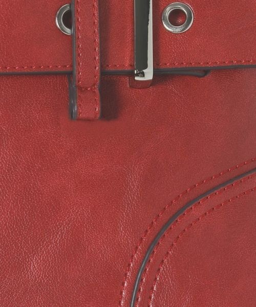 JEANASIS（ジーナシス）の「メタルミューズミニボストン/601798（ボストンバッグ・レディース・ブラック/レッド/ブラウン・FREE）」の15枚目の写真