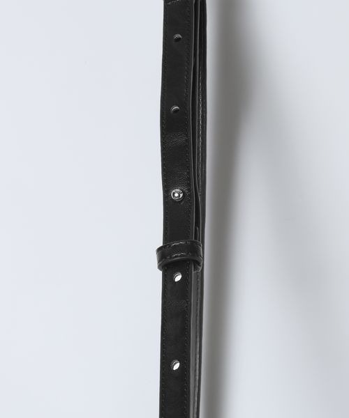 JEANASIS（ジーナシス）の「メタルミューズミニボストン/601798（ボストンバッグ・レディース・ブラック/レッド/ブラウン・FREE）」の6枚目の写真