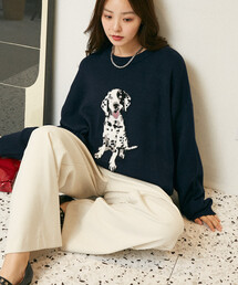 ダルメシアン柄」に該当するニット/セーターファッション通販 - ZOZOTOWN