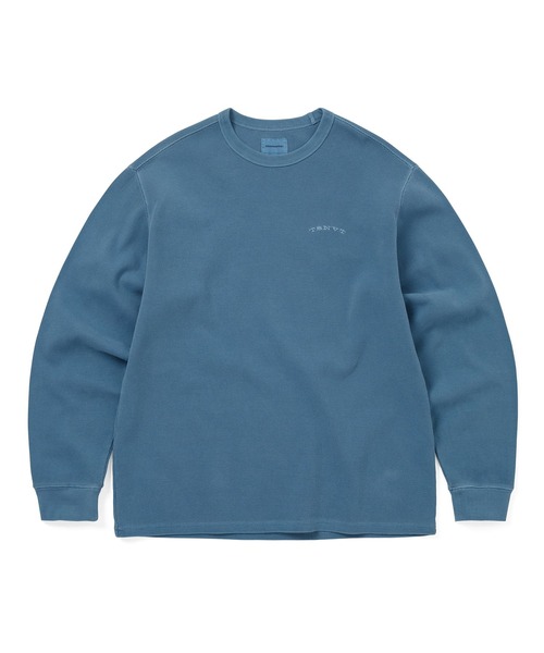 thisisneverthat(ディスイズネバーザット)の「Waffle L/S Tee(Tシャツ/カットソー・メンズ・チャコール/ブルー系その他/アイボリー・L/M/S/XL)」の3枚目の写真