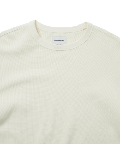 セール】Waffle L/S Tee（Tシャツ/カットソー）｜thisisneverthat