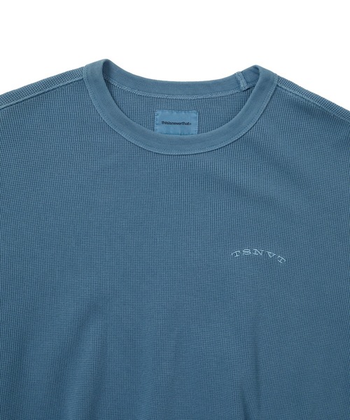 thisisneverthat(ディスイズネバーザット)の「Waffle L/S Tee(Tシャツ/カットソー・メンズ・チャコール/ブルー系その他/アイボリー・L/M/S/XL)」の8枚目の写真