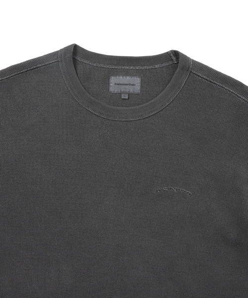 thisisneverthat(ディスイズネバーザット)の「Waffle L/S Tee(Tシャツ/カットソー・メンズ・チャコール/ブルー系その他/アイボリー・L/M/S/XL)」の5枚目の写真
