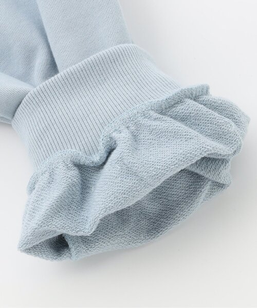 algy（アルジー）の「袖りぼんトレーナー（スウェット・キッズ・ブラック/アイボリー/サックスブルー・XX-SMALL/X-SMALL/MEDIUM/SMALL）」の8枚目の写真