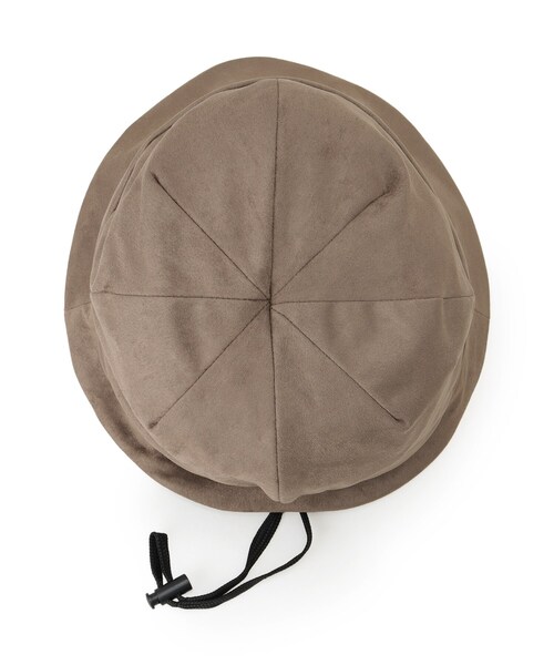 SHOO・LA・RUE(シューラルー)の「スエード調すっぽりキャスケット(キャスケット・レディース・ブラック/ライトベージュ/ブラウン系その他・00)」の5枚目の写真