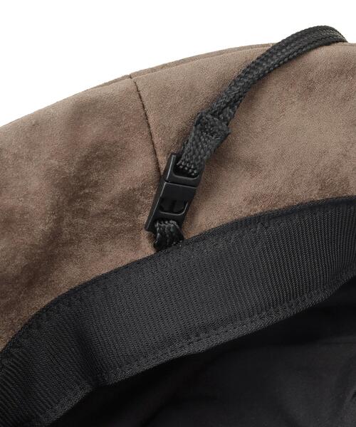 SHOO・LA・RUE(シューラルー)の「スエード調すっぽりキャスケット(キャスケット・レディース・ブラック/ライトベージュ/ブラウン系その他・00)」の6枚目の写真