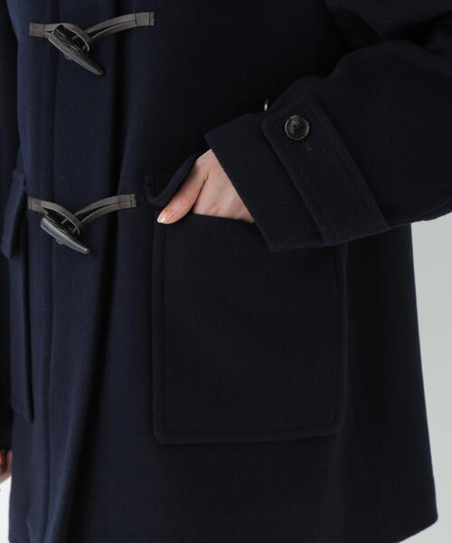 ◇モッサミドルダッフルコート（ダッフルコート）｜human woman