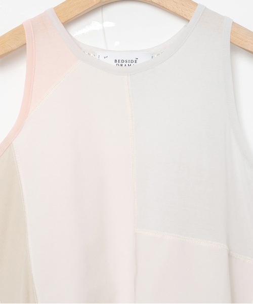 bedsidedrama（ベットサイドドラマ）の「Colored Tank Dress（ワンピース・レディース・ライトグレー/ブラック・2）」の12枚目の写真