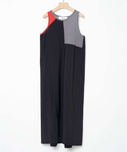 bedsidedrama（ベットサイドドラマ）の「Colored Tank Dress（ワンピース・レディース・ライトグレー/ブラック・2）」の6枚目の写真