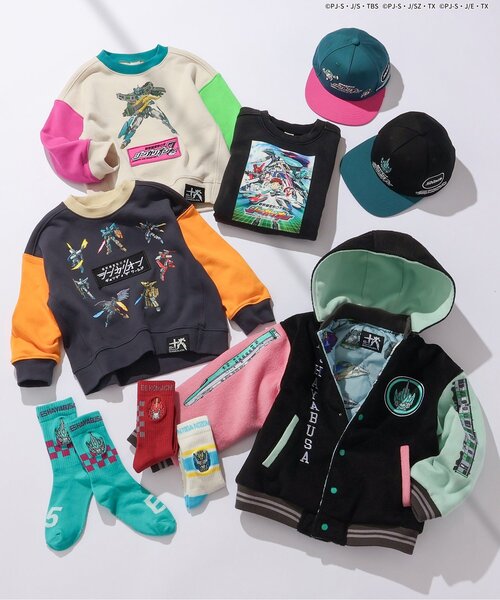 BREEZE（ブリーズ）の「WEB限定 【シンカリオン】刺繍キャップ（キャップ・キッズ・ブラック/エメラルド・50/54）」の16枚目の写真