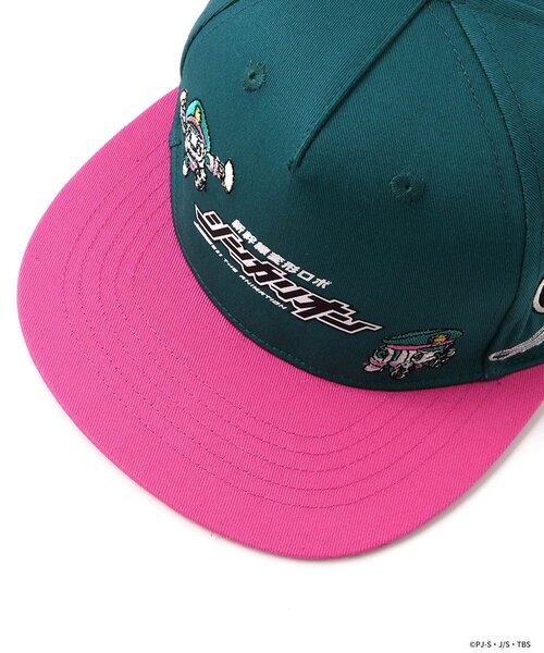 BREEZE（ブリーズ）の「WEB限定 【シンカリオン】刺繍キャップ（キャップ・キッズ・ブラック/エメラルド・50/54）」の6枚目の写真