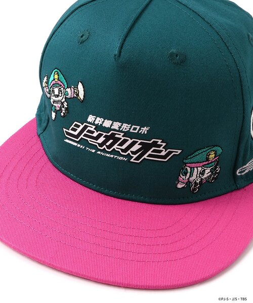 BREEZE（ブリーズ）の「WEB限定 【シンカリオン】刺繍キャップ（キャップ・キッズ・ブラック/エメラルド・50/54）」の5枚目の写真