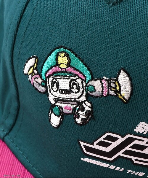 BREEZE（ブリーズ）の「WEB限定 【シンカリオン】刺繍キャップ（キャップ・キッズ・ブラック/エメラルド・50/54）」の4枚目の写真