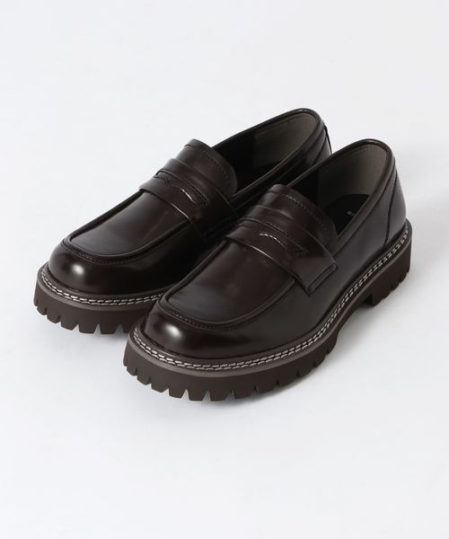 JEANASIS ジーナシス エナメルローファー 23.5㎝程度 JEANASIS