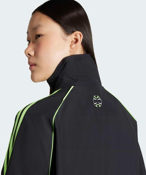 チームガイスト アディカラー オーバーサイズ ウーブン トラックトップ