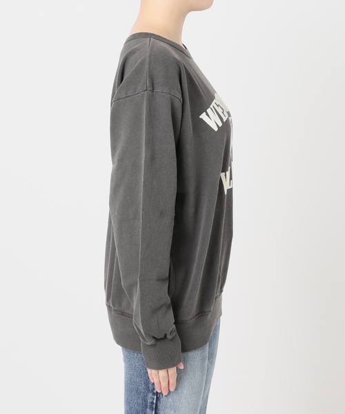 MIXTA（ミクスタ）の「【MIXTA/ミクスタ】WEST COAST CREW SWEATSHITS：スウェット（スウェット・レディース・ブラック/アイボリー・MEDIUM）」の16枚目の写真