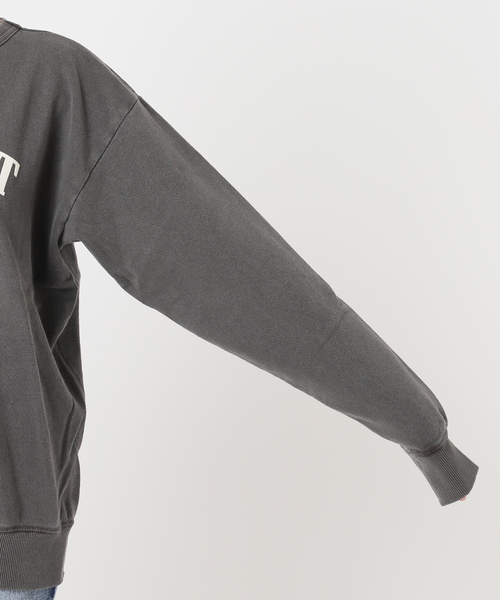 MIXTA（ミクスタ）の「【MIXTA/ミクスタ】WEST COAST CREW SWEATSHITS：スウェット（スウェット・レディース・ブラック/アイボリー・MEDIUM）」の17枚目の写真