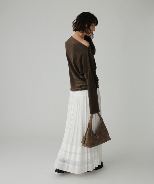 洗濯可】ベロアドレーププルオーバー（Tシャツ/カットソー）｜BABYLONE