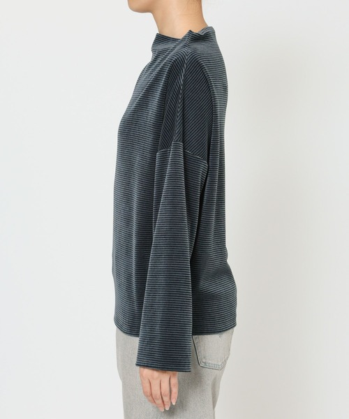 セール】【洗濯可】ベロアドレーププルオーバー（Tシャツ/カットソー