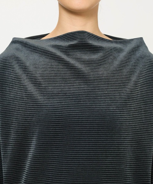 洗濯可】ベロアドレーププルオーバー（Tシャツ/カットソー）｜BABYLONE