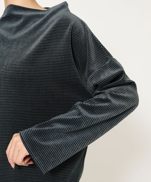 洗濯可】ベロアドレーププルオーバー（Tシャツ/カットソー）｜BABYLONE