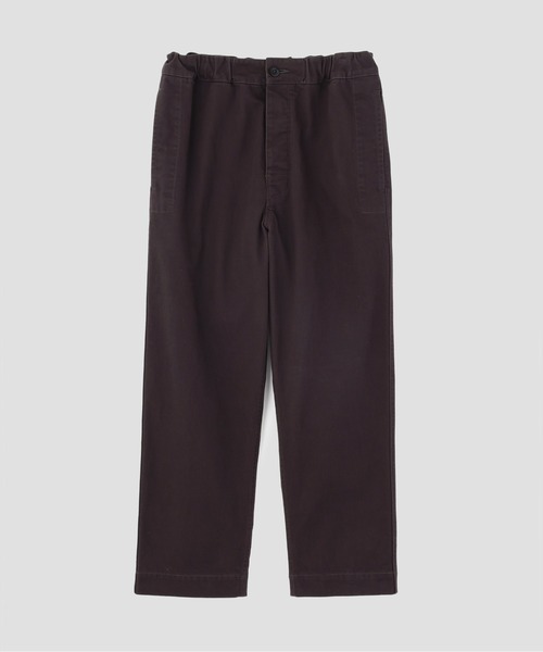 MHL.（エムエイチエル）の「ORGANIC COTTON SATEEN TROUSERS（その他パンツ・レディース・グレー系その他4/ベージュ系その他・0/3/2/1）」の3枚目の写真