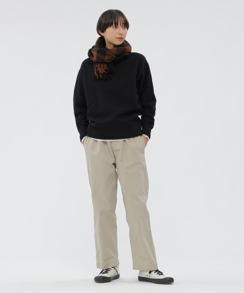 MHL.（エムエイチエル）の「ORGANIC COTTON SATEEN TROUSERS（その他パンツ・レディース・グレー系その他4/ベージュ系その他・0/3/2/1）」の7枚目の写真