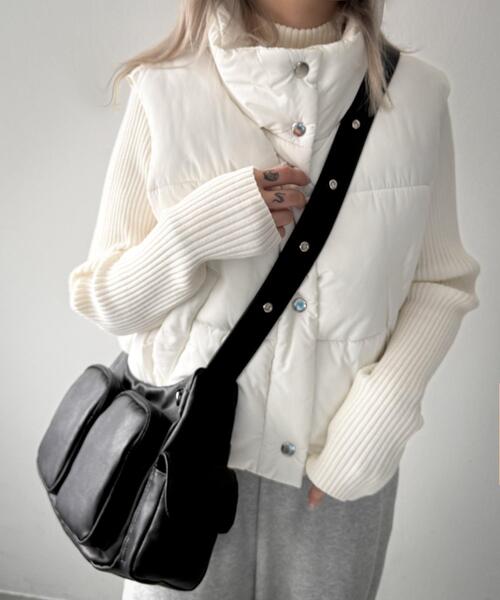 WEGO（ウィゴー）の「WEGO/2wayハトメショルダー（ショルダーバッグ・レディース・ブラウン/ブラック/グレー・FREE）」の18枚目の写真