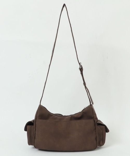 WEGO（ウィゴー）の「WEGO/2wayハトメショルダー（ショルダーバッグ・レディース・ブラウン/ブラック/グレー・FREE）」の4枚目の写真