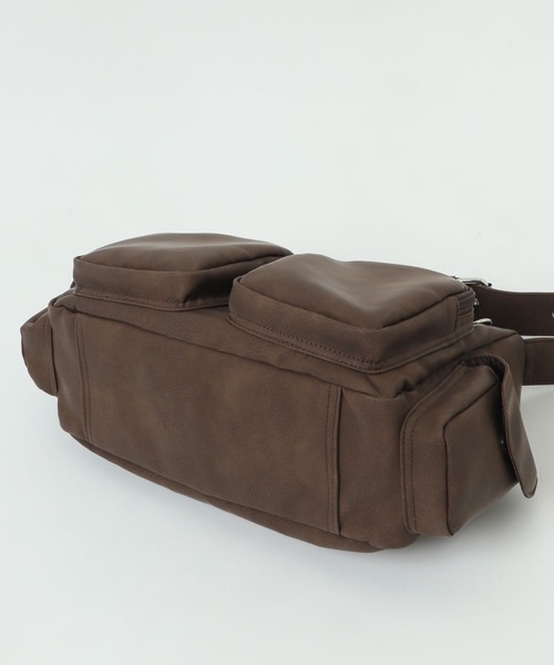 WEGO（ウィゴー）の「WEGO/2wayハトメショルダー（ショルダーバッグ・レディース・ブラウン/ブラック/グレー・FREE）」の8枚目の写真