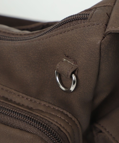 WEGO（ウィゴー）の「WEGO/2wayハトメショルダー（ショルダーバッグ・レディース・ブラウン/ブラック/グレー・FREE）」の12枚目の写真