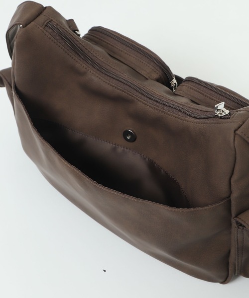 WEGO（ウィゴー）の「WEGO/2wayハトメショルダー（ショルダーバッグ・レディース・ブラウン/ブラック/グレー・FREE）」の13枚目の写真