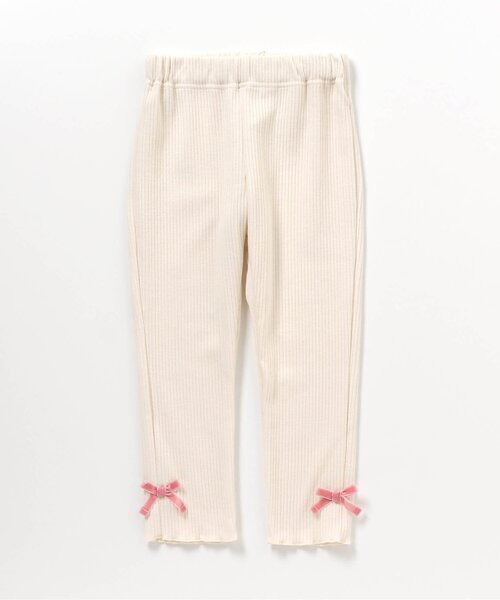 あったか】リボン裏起毛リブレギンス/7days Style（その他パンツ