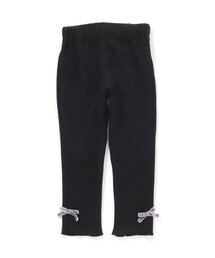 apres les cours | 【あったか】リボン裏起毛リブレギンス/7days Style(その他パンツ)