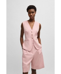 HUGO BOSS（ヒューゴボス）の「シングルブレスト ウエストコート アジャスタブルストラップ（ベスト）」