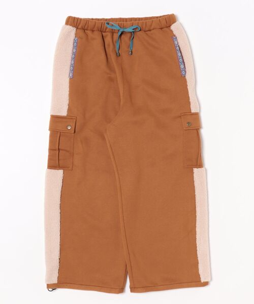 チャイハネ（チャイハネ）の「【チャイハネ】ラミルアMEN'Sパンツ（スウェットパンツ・メンズ・ベージュ/ブラウン/パープル・FREE）」の3枚目の写真