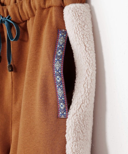 チャイハネ（チャイハネ）の「【チャイハネ】ラミルアMEN'Sパンツ（スウェットパンツ・メンズ・ベージュ/ブラウン/パープル・FREE）」の5枚目の写真