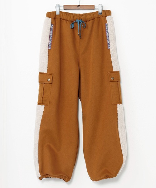 チャイハネ（チャイハネ）の「【チャイハネ】ラミルアMEN'Sパンツ（スウェットパンツ・メンズ・ベージュ/ブラウン/パープル・FREE）」の7枚目の写真